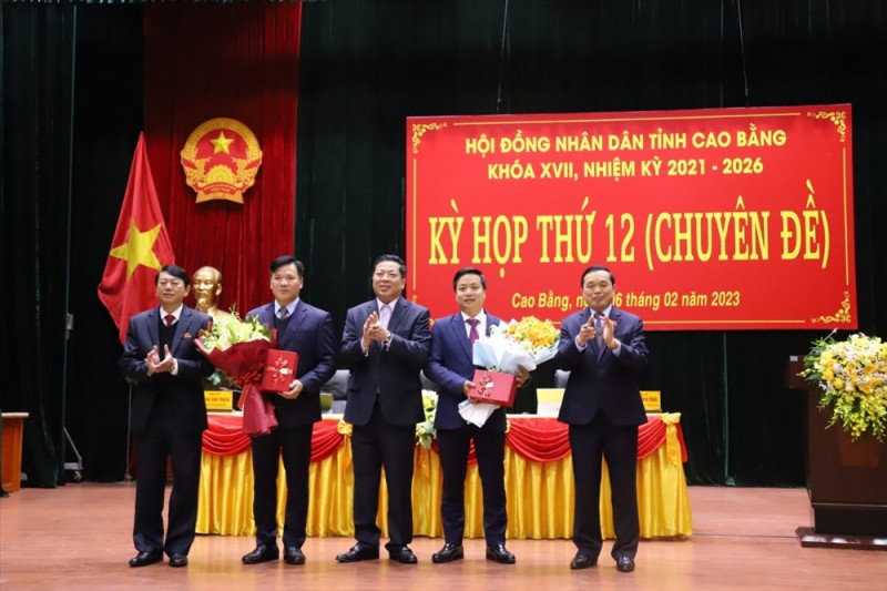 Ông Trịnh Trường Huy được bầu làm Phó Chủ tịch UBND tỉnh Cao Bằng