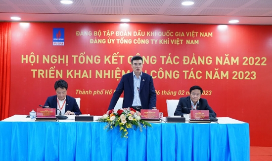 Đảng ủy PV GAS tổng kết công tác năm 2022, triển khai nhiệm vụ năm 2023