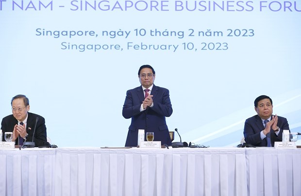 Hợp tác kinh tế là trụ cột quan trọng trong quan hệ Việt Nam-Singapore