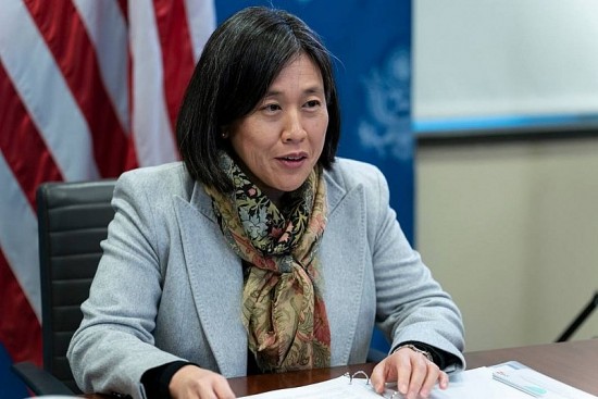 Đại diện thương mại Mỹ Katherine Tai tới thăm Việt Nam từ ngày 13 đến 15/2