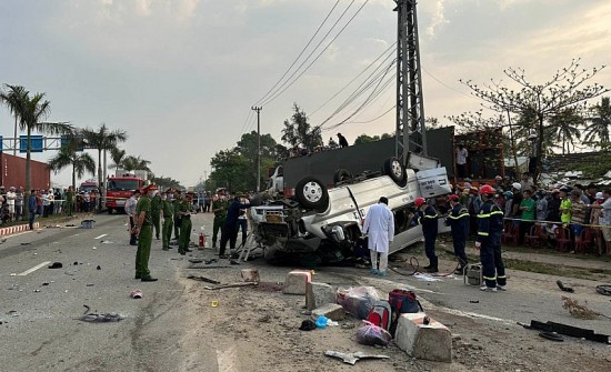 Nguyên nhân ban đầu vụ tai nạn khiến 8 người tử vong ở Quảng Nam