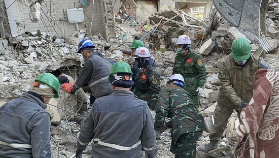 Đội cứu nạn Việt Nam tiếp tục tìm thấy nạn nhân trong vụ động đất tại Thổ Nhĩ Kỳ