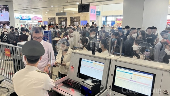Thí điểm công nghệ sinh trắc học cho hành khách tại sân bay Vân Đồn