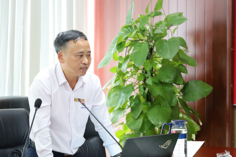 Ông Trần Văn Thuận – Giám đốc PC Đắk Lắk trả lời một số kiến nghị liên quan đến tình hình cung ứng điện năng trên địa bàn
