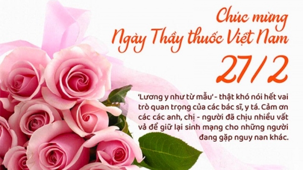 Lời chúc ngày Thầy thuốc Việt Nam thể hiện sự biết ơn và tôn trọng đối với nghề y hay không?
