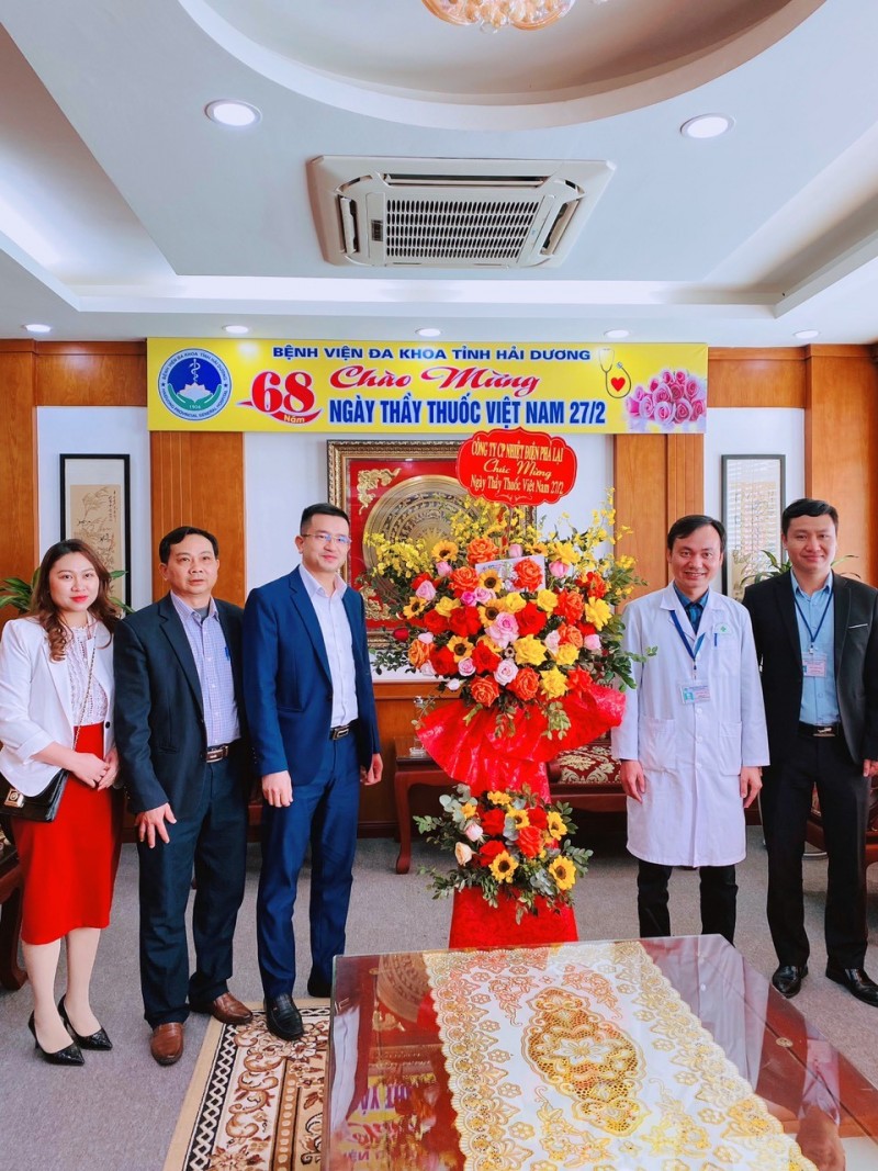 Nhiệt điện Phả Lại chúc mừng các y bác sĩ nhân ngày Thầy thuốc Việt Nam