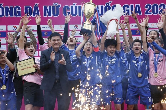 Giải bóng đá Cúp Quốc gia nữ 2023 đã có chủ