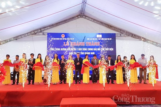 Quảng Nam: Khánh thành công trình đường dây và Trạm biến áp 110kV dùng chung tại Nam Trà My