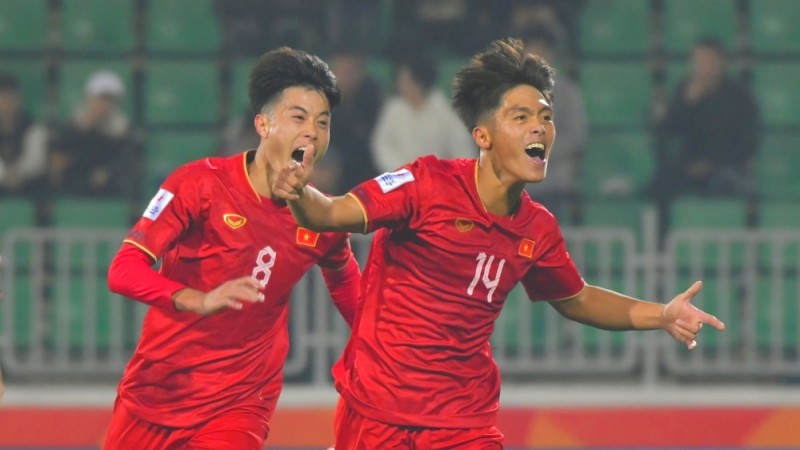 Bảng xếp hạng U20 châu Á 2023 ngày 5/3: U20 Việt Nam đứng đầu bảng B