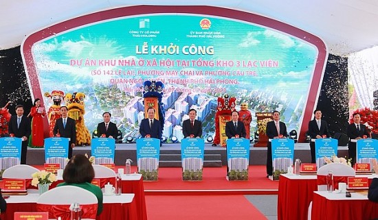 Hải Phòng khởi công dự án khu nhà ở xã hội gần 4.900 tỷ đồng