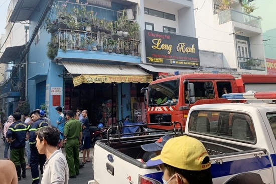 Lại xảy ra cháy nhà dân tại quận Tân Phú, TP. Hồ Chí Minh