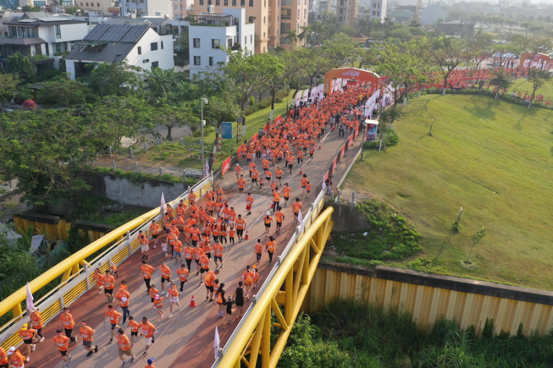 3.500 người tham gia giải chạy Happy Run gây quỹ cho trẻ em nghèo