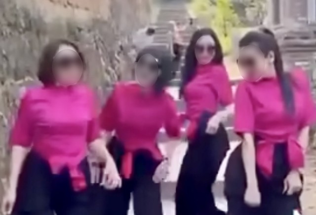 Xử phạt 5 triệu đồng người phụ nữ đăng clip “phản cảm” tại chùa Bổ Đà