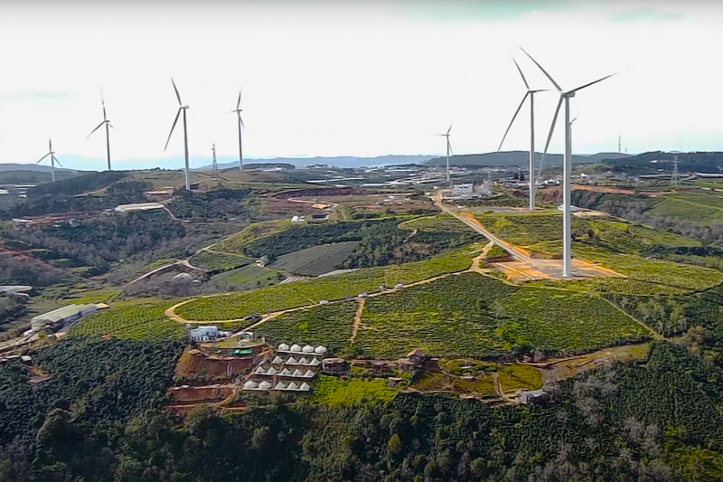 Lâm Đồng buộc chủ đầu tư Nhà máy điện gió Cầu Đất nộp gần 1,4 tỷ đồng