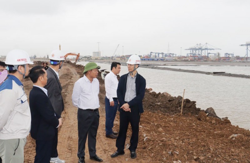 Bến cảng số 5, số 6 Khu bến cảng Lạch Huyện dự kiến hoàn thành trong tháng 5/2024