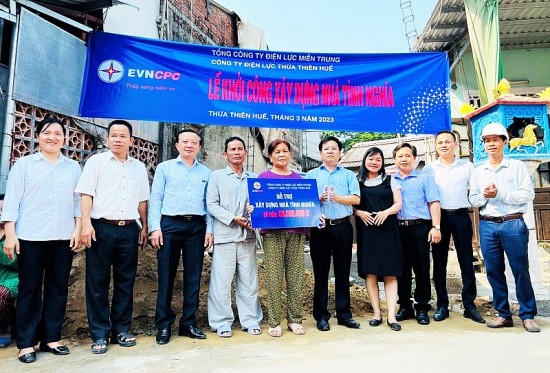 PC Thừa Thiên Huế: Hỗ trợ 60 triệu xây dựng nhà tình nghĩa cho hộ nghèo
