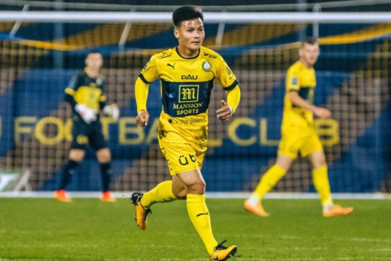 Báo Pháp: Quang Hải khó trụ lại Pau FC nếu không cải thiện được tình hình