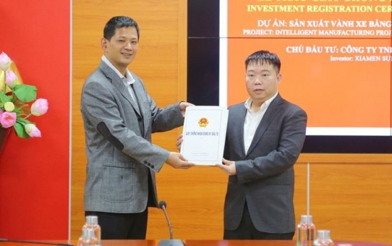 Quảng Ninh trao chứng nhận đầu tư cho 3 dự án FDI, tổng vốn hơn 80 triệu USD