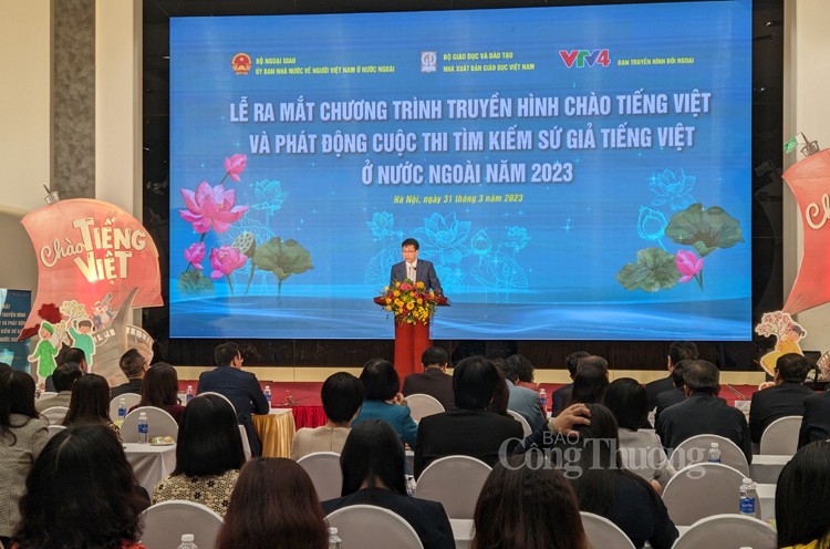 Chương trình truyền hình “Chào tiếng Việt” lan toả văn hoá Việt Nam ra thế giới