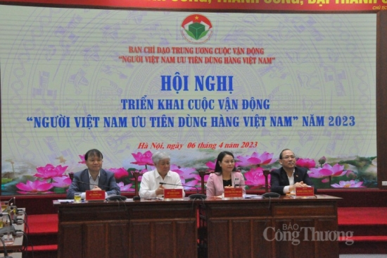 Thứ trưởng Đỗ Thắng Hải dự Hội nghị triển khai Cuộc vận động Người Việt Nam ưu tiên dùng hàng Việt Nam