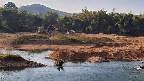 Vụ mỏ cát Tân Lang: Công ty gạch không nung Lạng Sơn bị xử phạt 70 triệu đồng