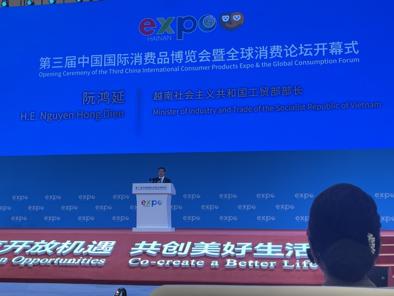 Việt Nam tham dự Hội chợ hàng tiêu dùng quốc tế Trung Quốc (Hainan Expo 2023)