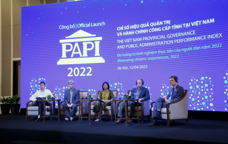 Lễ công bố Chỉ số PAPI năm 2022 (Ảnh QMG)