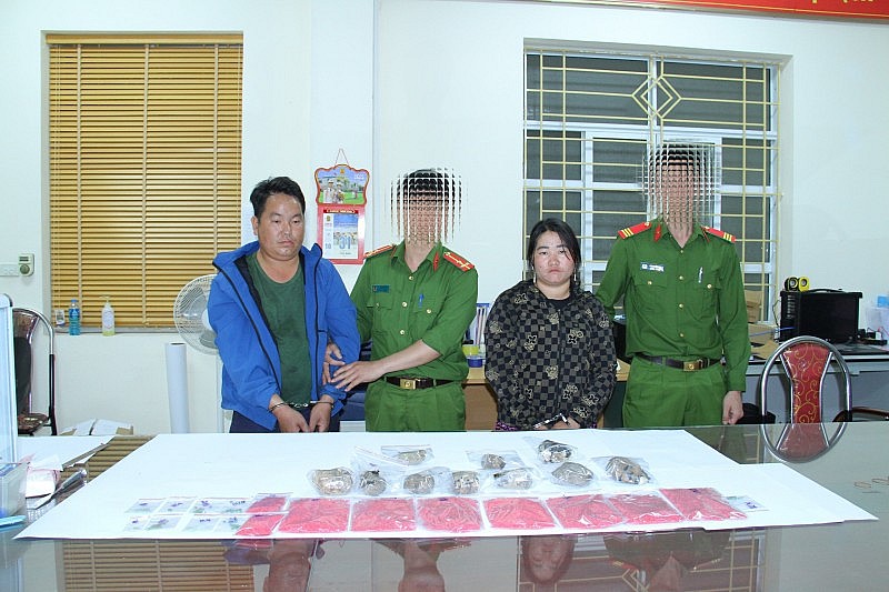 Lào Cai: Bắt giữ thành công 5 đối tượng vận chuyển ma túy xuyên quốc gia