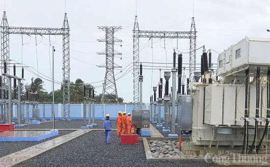 Điện lực miền Nam: Đóng điện vận hành công trình lưới điện 110kV tại tỉnh Trà Vinh