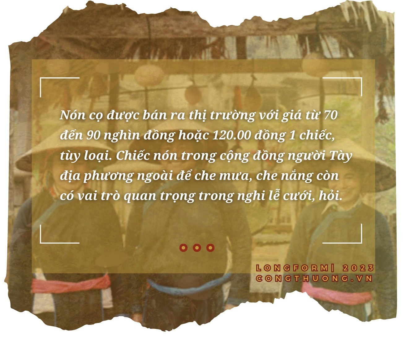 Longform | Phụ nữ Tày miền Bắc Hà- Lào Cai: Giữ nghề xưa, phát triển kinh tế từ vành nón lá cọ