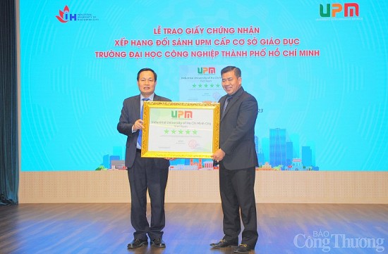 Trường Đại học Công nghiệp TP. Hồ Chí Minh đạt chuẩn 5 sao theo xếp hạng đại học UPM