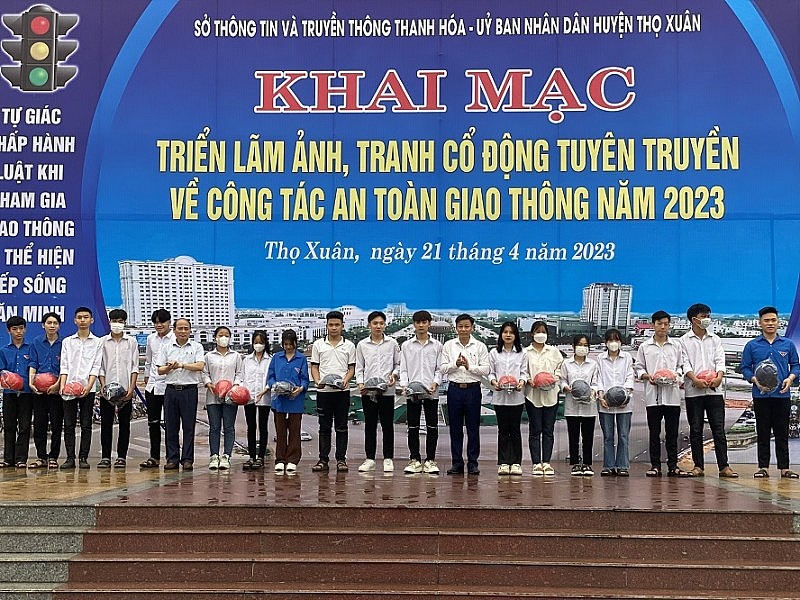 Thanh Hóa: Đẩy mạnh tuyên truyền an toàn giao thông bằng hình ảnh