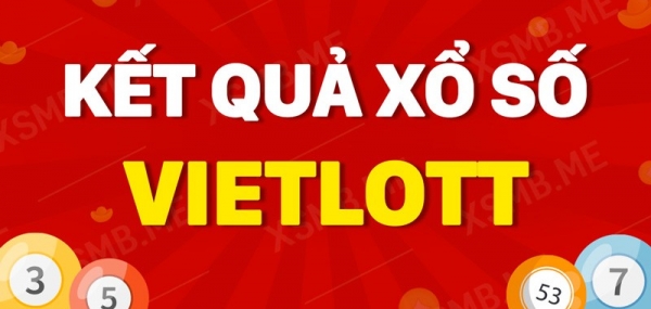 Kết quả xổ số Vietlott hôm nay