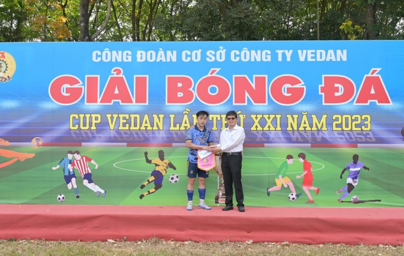 Giải bóng đá “Cúp Vedan”2023 - Sân chơi nâng cao sức khỏe, thắt chặt tình đoàn kết