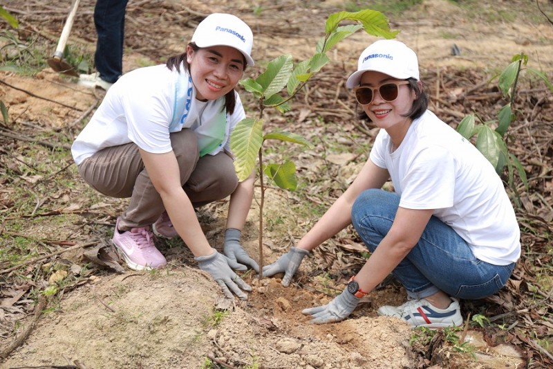Panasonic tiếp sức sinh thái tại tỉnh Thanh Hóa với 13.500 cây xanh