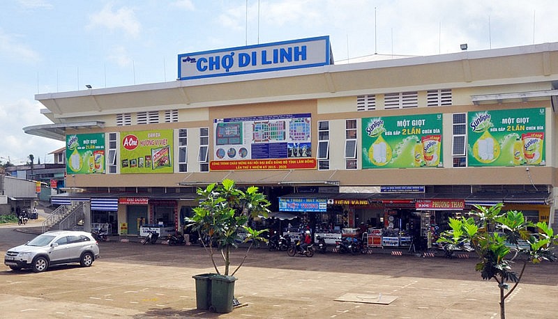 Chợ Di Linh, huyện Di Linh, tỉnh Lâm Đồng