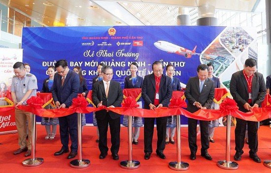 Vietjet khai trương đường bay đầu tiên giữa Cần Thơ với Quảng Ninh