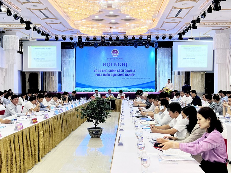 Hội nghị về Cơ chế chính sách quản lý, phát triển cụm công nghiệp