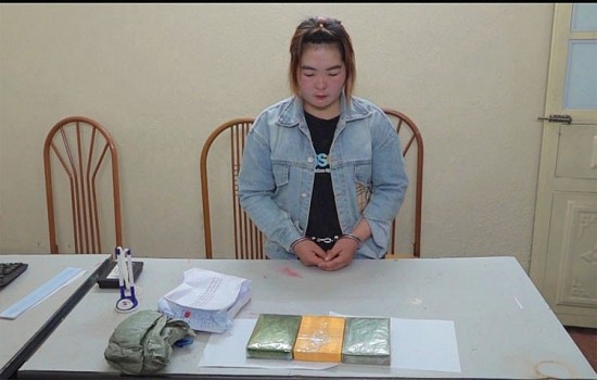 Công an tỉnh Sơn La bắt giữ nữ quái Tráng Thị Gia cùng tang vật 3 bánh heroin