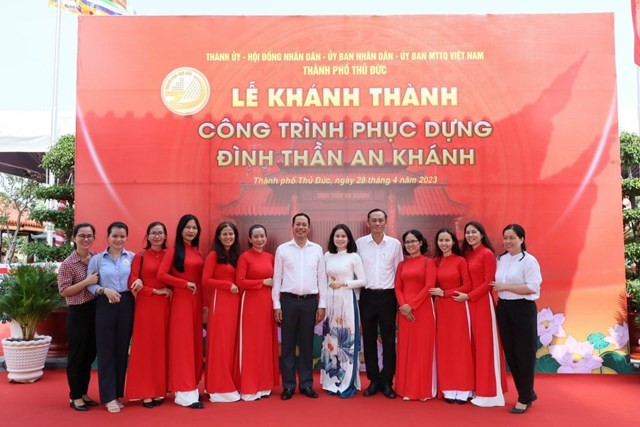 Khánh thành Đình thần An Khánh tại khu đô thị mới Thủ Thiêm