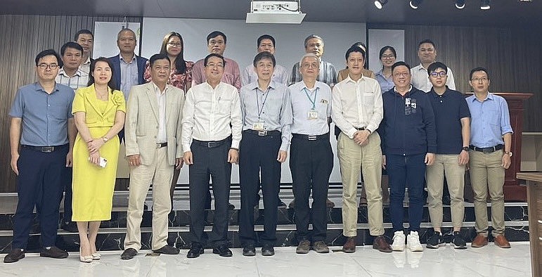 Đại diện Tập đoàn INVENTEC tham dự Hội nghị kết nối chuỗi sản xuất toàn cầu cùng Doanh nghiệp Hiệp hội HANSIBA ngày 19/4/2023 tại Hà Nội