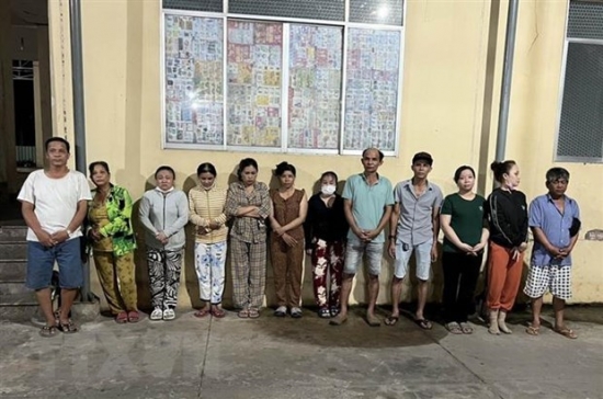 Tây Ninh: Triệt xóa tụ điểm đánh bạc và cưỡng đoạt tài sản