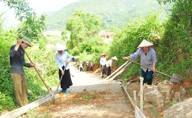 Người dân và cộng đồng dân cư là chủ thể xây dựng nông thôn mới ở mỗi địa phương.