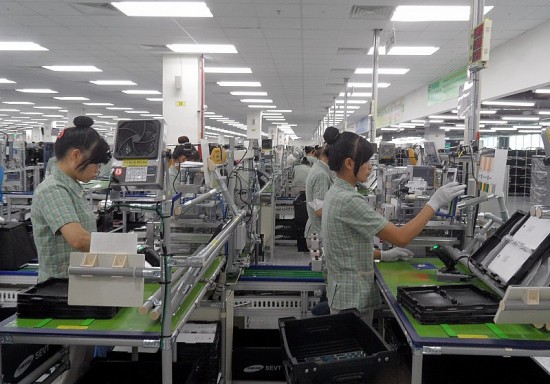 4 tháng, sản xuất công nghiệp của Thái Nguyên tăng 4,54%
