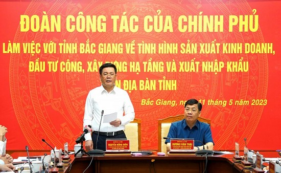 Bộ trưởng Nguyễn Hồng Diên: 6 nhóm giải pháp để Bắc Giang tháo gỡ khó khăn thực chất, hiệu quả
