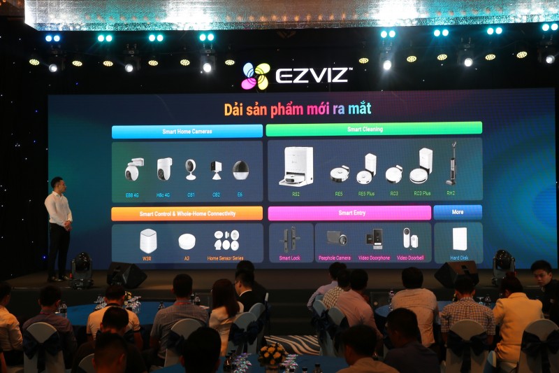Có mặt tại hơn 130 quốc gia, EZVIZ được hàng triệu người dùng và gia đình tin tưởng