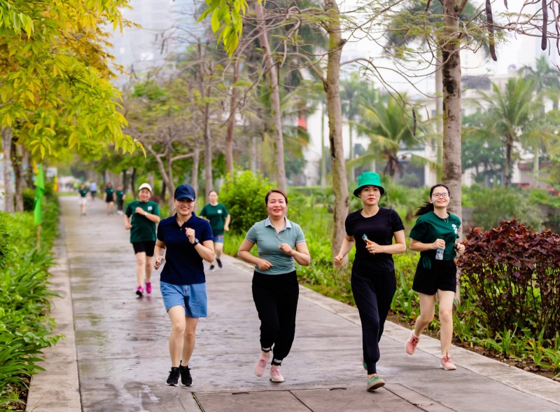 Chương trình trồng cây xanh từ những bước chạy đã nhanh chóng lan tỏa ra các địa phương Quảng Ninh, Vĩnh Phúc, TP.HCM, Kiên Giang... Ảnh: BIM Group.