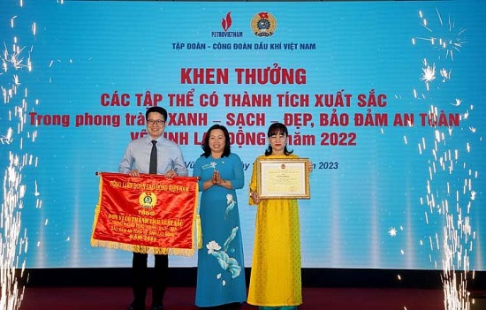 Công đoàn PV GAS được vinh danh tại Lễ phát động Tháng Công nhân 2023