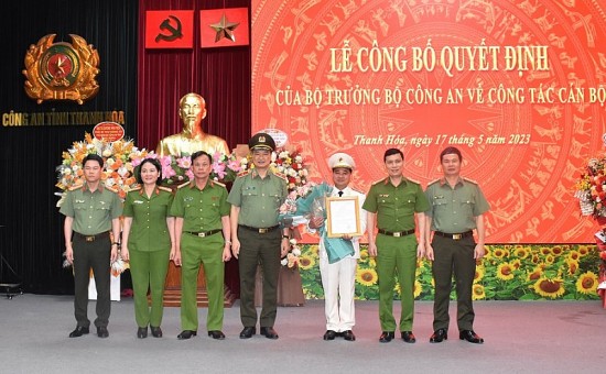 Thượng tá Lê Ngọc Anh giữ chức vụ Phó Giám đốc Công an tỉnh Thanh Hóa