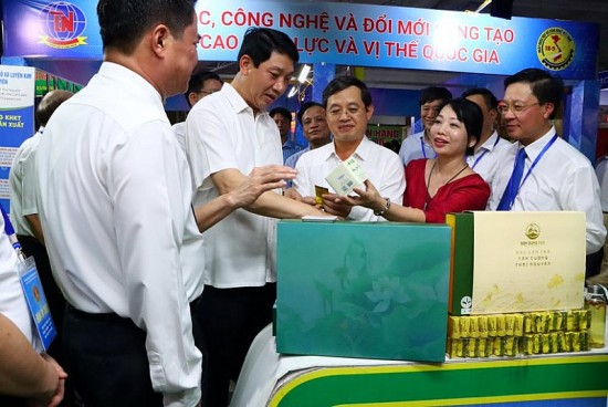 Hội chợ OCOP Thái Nguyên thu hút gần 200 gian hàng tham gia triển lãm